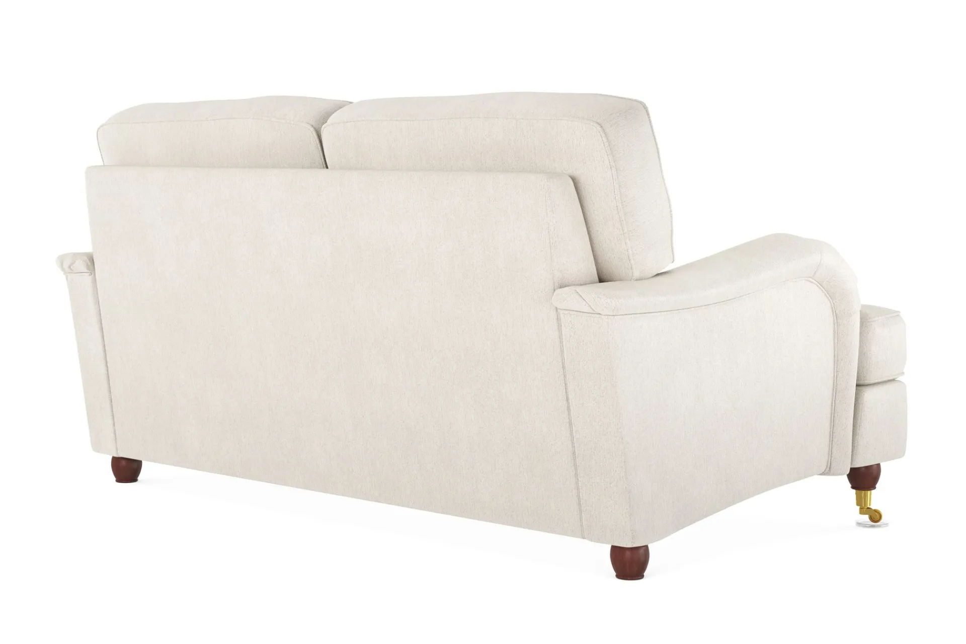 Bloomington 2 Seter Sofa|Velour Sofa & Fløyel Sofa-Howard Lyx 2-seters Fløyelssofa Cremehvit