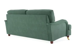 Bloomington Velour Sofa & Fløyel Sofa-Howard Lyx 3-seters Fløyelssofa Mørkegrønn