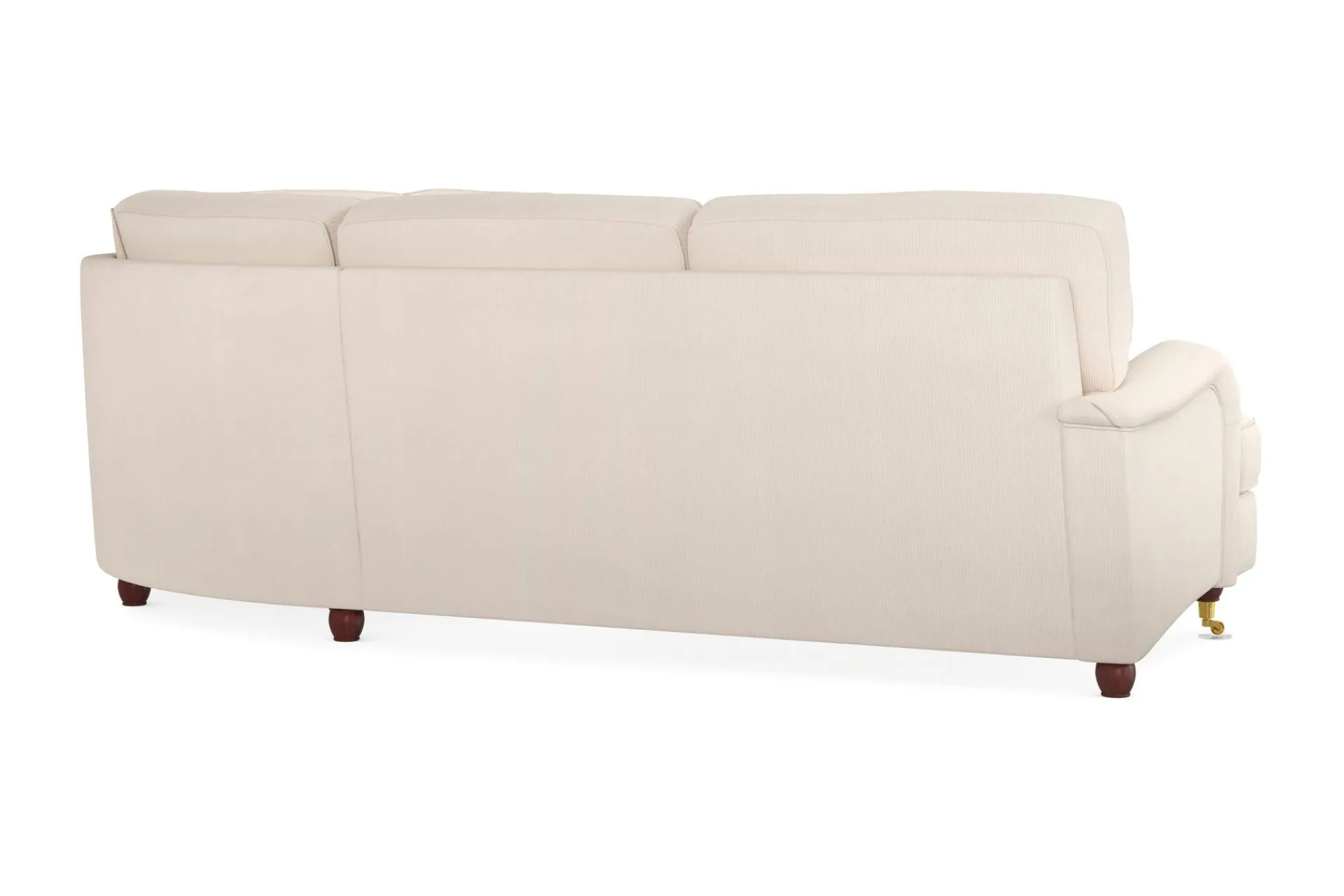 Bloomington Hjørnesofa-Howard Lyx 6-seters Høyrevendt L-formet Hjørnesofa i Manchester Beige