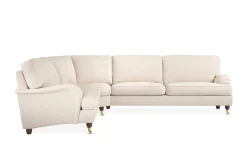 Bloomington Hjørnesofa-Howard Lyx 6-seters Høyrevendt L-formet Hjørnesofa i Manchester Beige