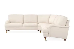 Bloomington Hjørnesofa-Howard Lyx 6-seters Høyrevendt L-formet Hjørnesofa i Manchester Beige