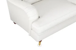 Bloomington Hjørnesofa-Howard Lyx 6-seters Høyrevendt L-formet Hjørnesofa i Bouclé Hvit