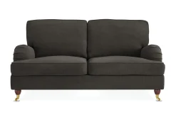 Bloomington 2 Seter Sofa-Howard Lyx 2-seters Manchestersofa Mørkegrå