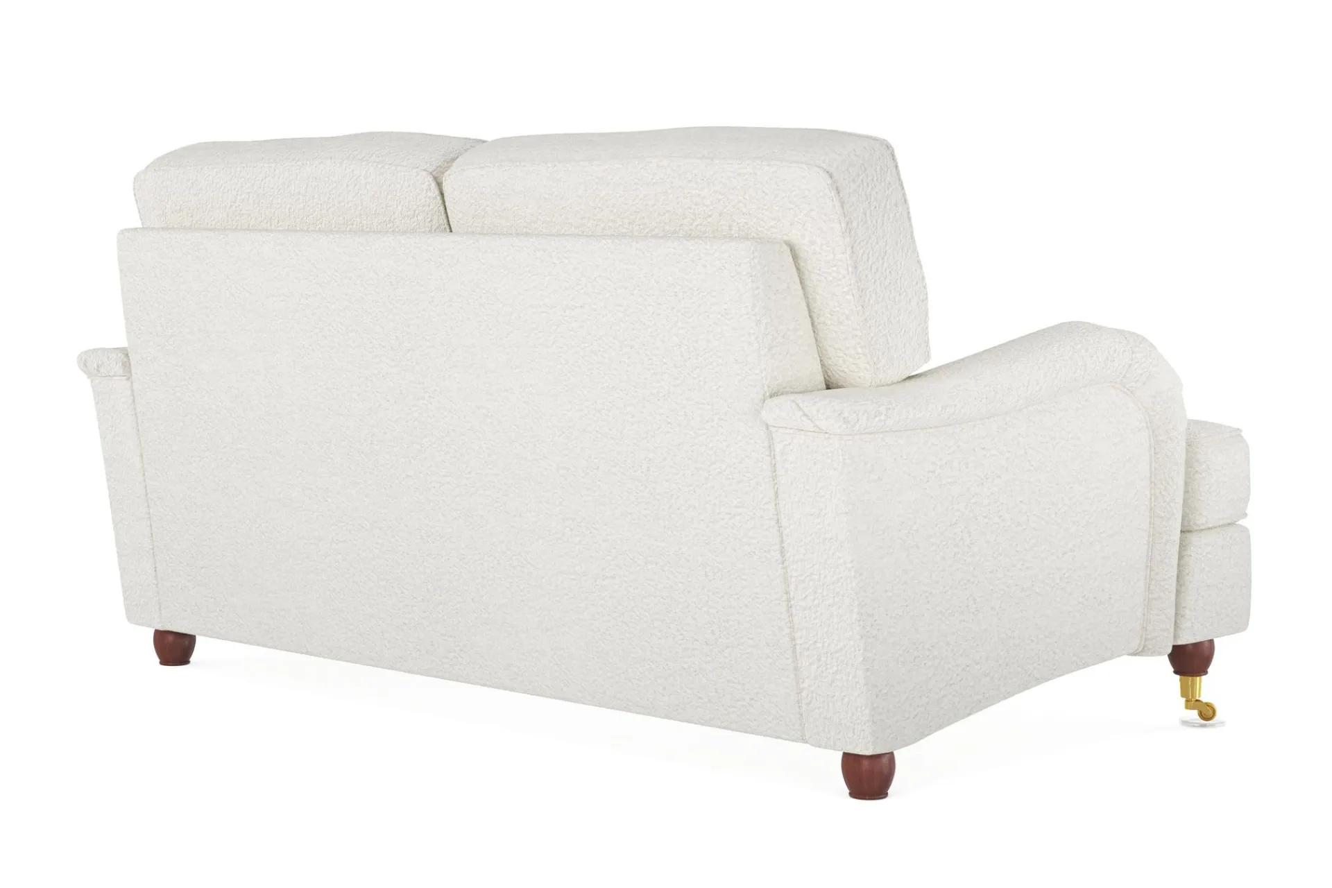 Bloomington 2 Seter Sofa-Howard Lyx 2-seters Sofa i Bouclé Hvit