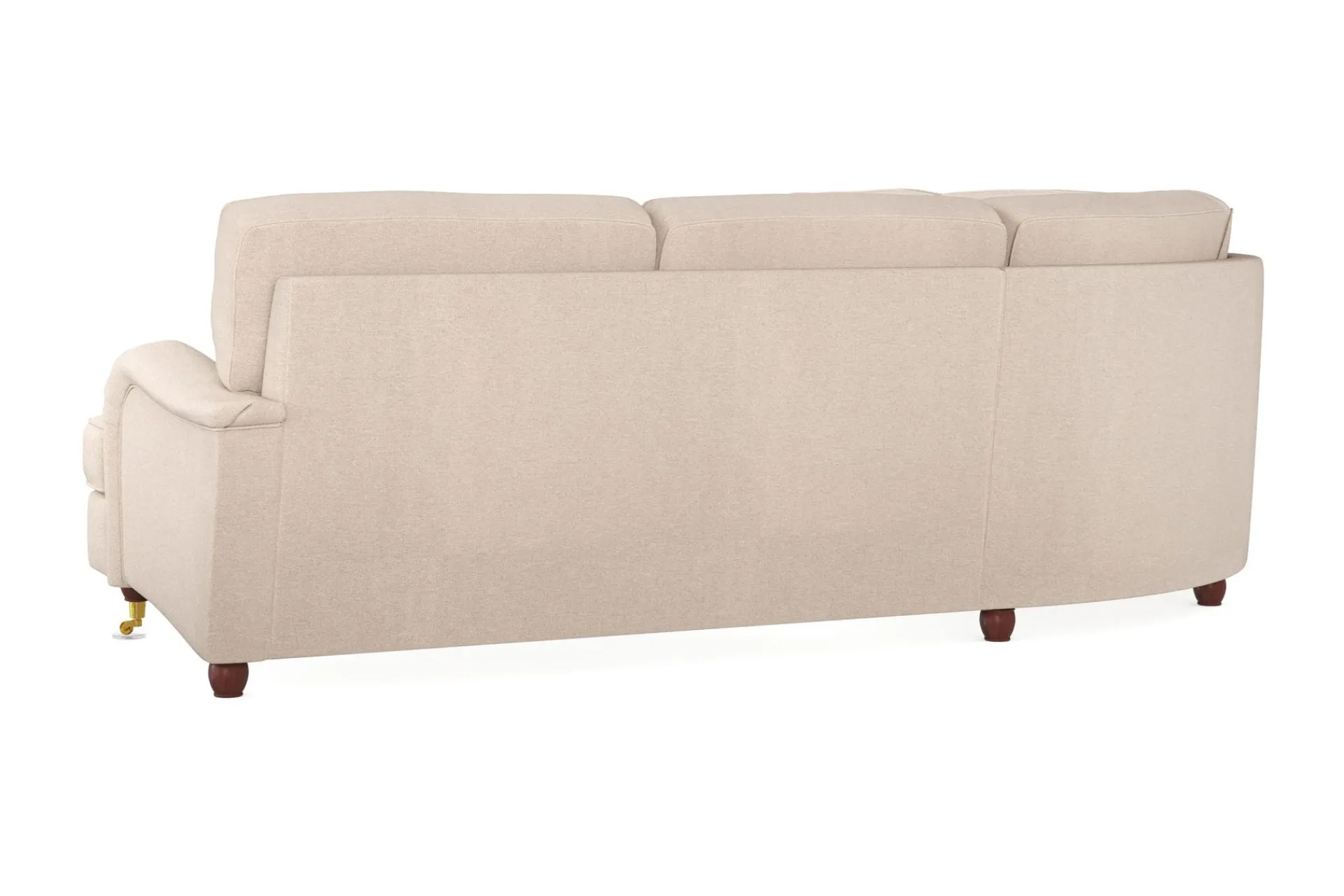 Bloomington Hjørnesofa-Howard Lyx 6-seters Venstrevendt L-formet Hjørnesofa i Stoff Beige