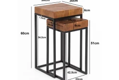 Wohnling Hoysradt Settbord 30 cm 2 Bord