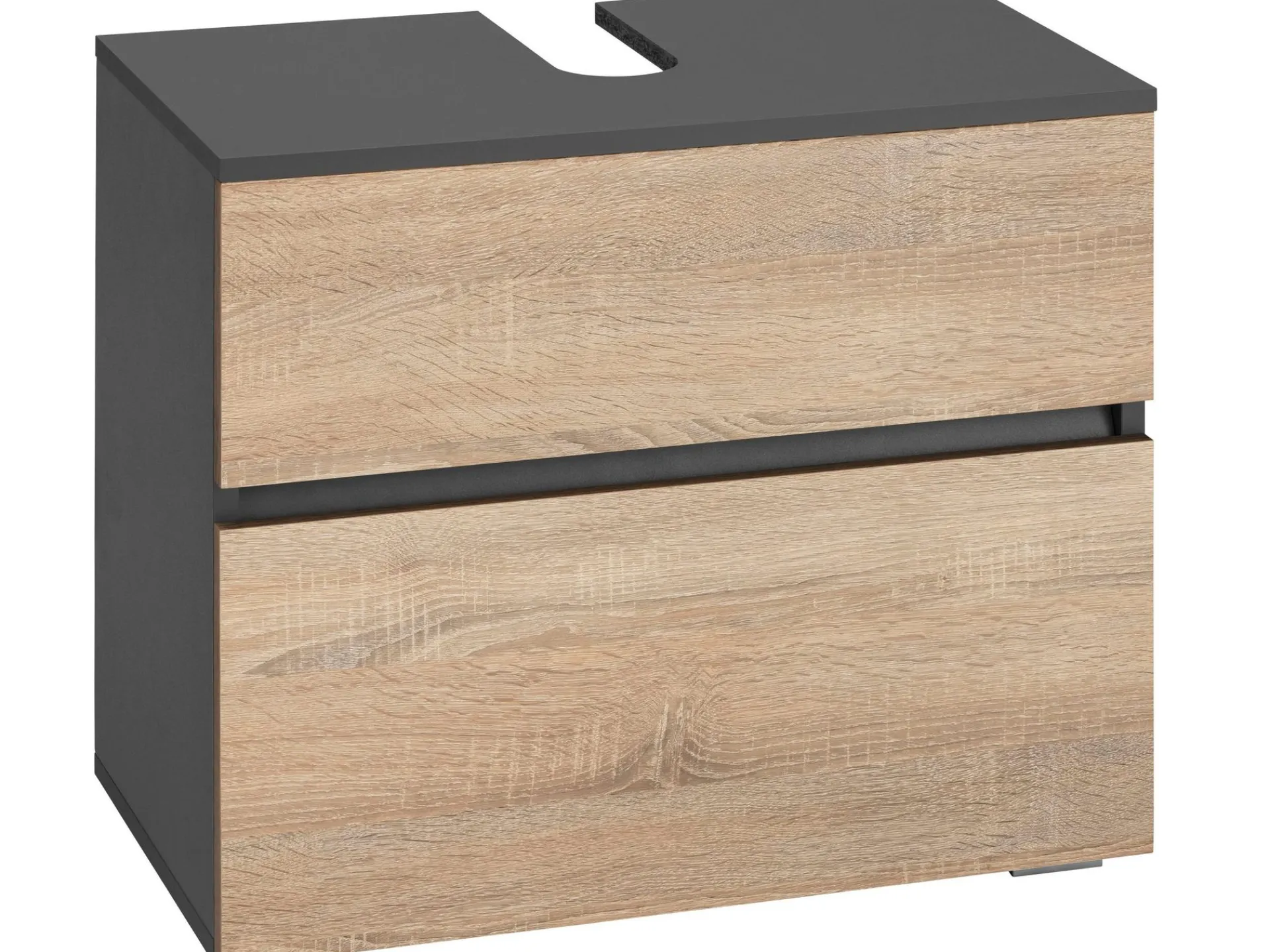 Baderom-Hudnall Servantskap 60x35 cm Natur,Antracit