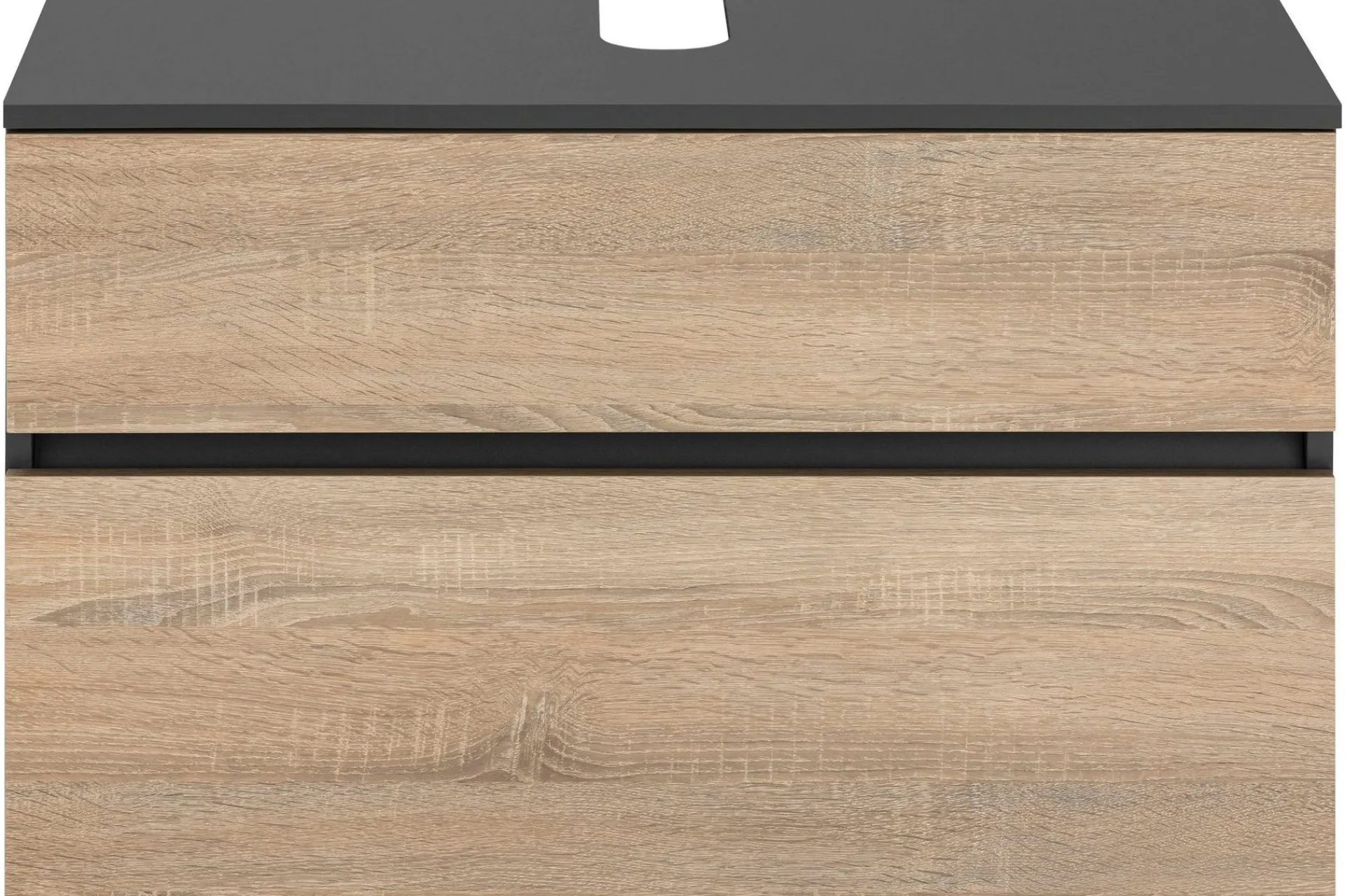 Baderom-Hudnall Servantskap 80x35 cm Hvit,Antracit