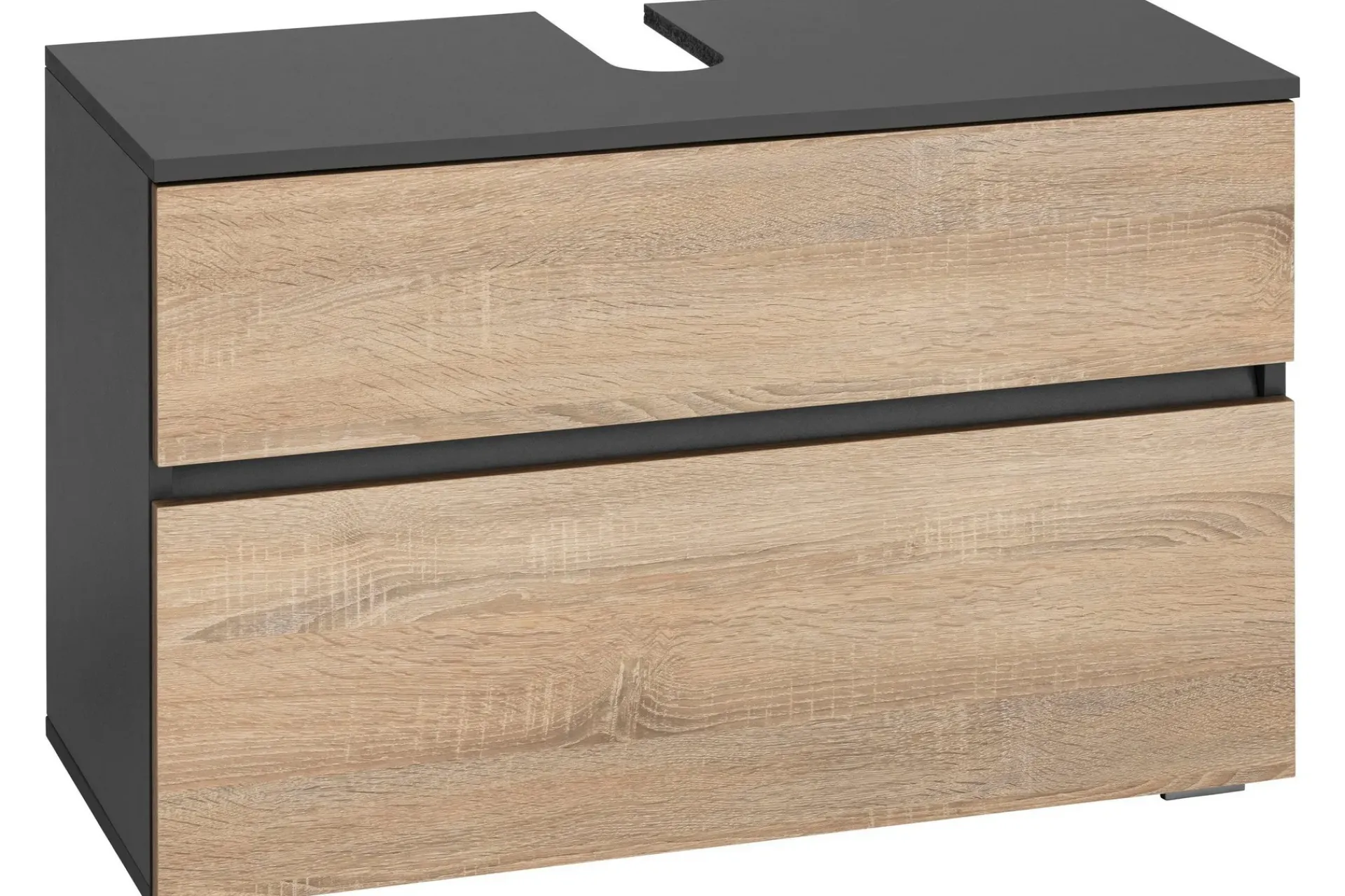 Baderom-Hudnall Servantskap 80x35 cm Hvit,Antracit