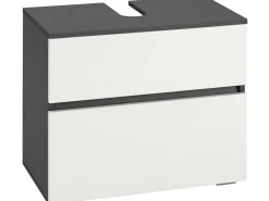 Baderom-Hudnall Servantskap 60x35 cm Hvit,Antracit