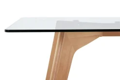 Spisebord & Kjøkkenbord-Hudson Spisebord 160 cm Transparent