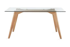 Spisebord & Kjøkkenbord-Hudson Spisebord 160 cm Transparent