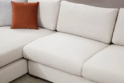 Sofa Med Sjeselong-Huelva Divansofa Beige