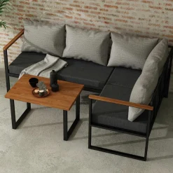 Hue 3-seters Sofagruppe Utendørs