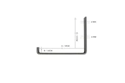 Vegghylle-Hueter Vegghylle 40 cm Valnöt,Svart