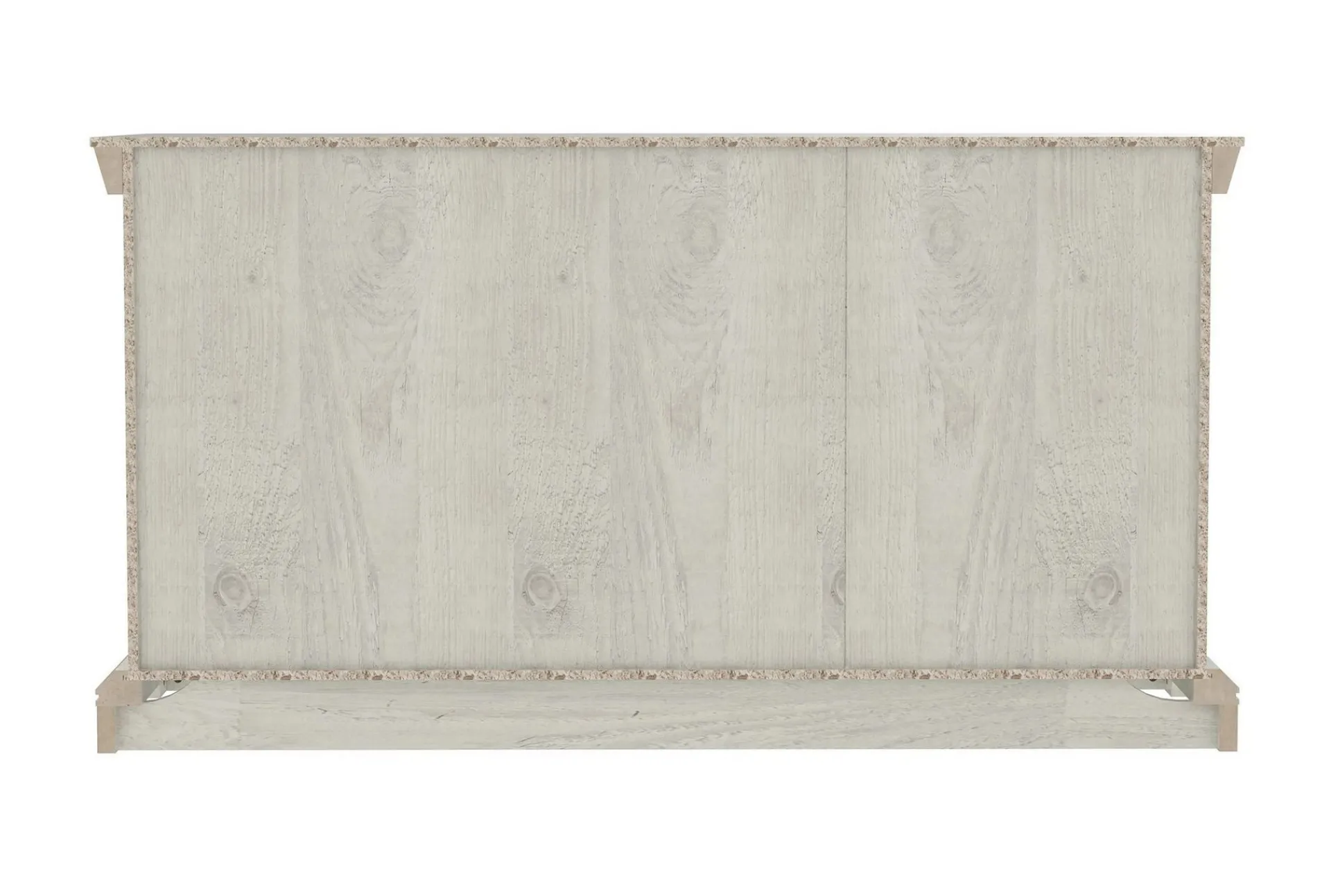 Sideboard & Skjenker-Hurlston Highboard 178 cm Hvit