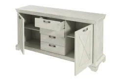 Sideboard & Skjenker-Hurlston Highboard 178 cm Hvit