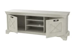 Tv-Benk & Mediabenk-Hurlston TV-Benk 147 cm Hvit