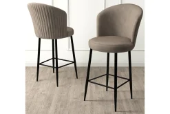 Barmøbler|Barstoler-Huxtable Barkrakk Cappuccino,Svart