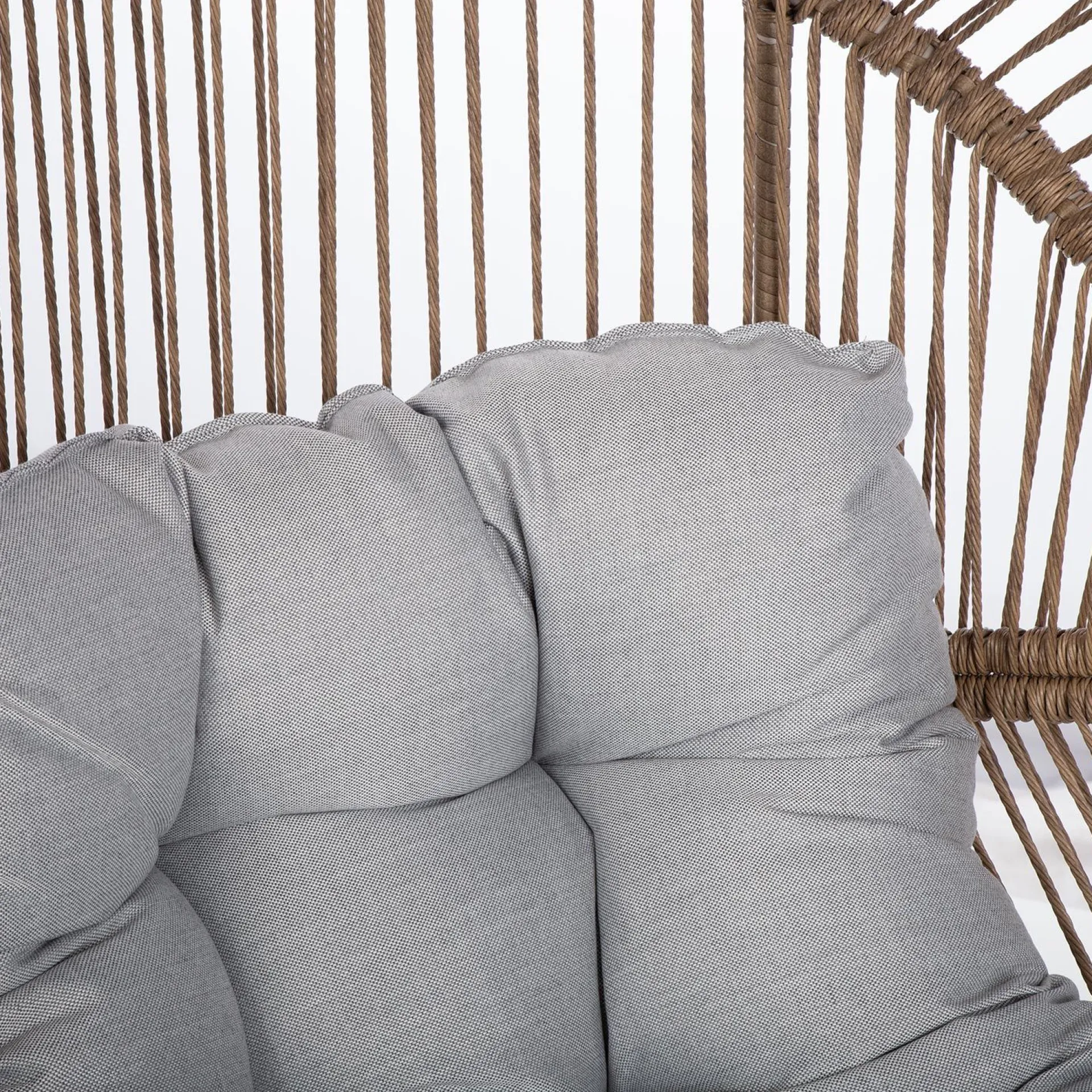 Utelenestoler|Loungemøbler Salg-Hvilestol HOME4YOU Dorian swivel 89x95x154 cm Lysebrun