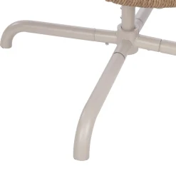 Utelenestoler|Loungemøbler Salg-Hvilestol HOME4YOU Dorian swivel 89x95x154 cm Lysebrun