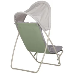 Solstoler|Friluftsutstyr-Hvilestol HOME4YOU Piper med kalesje Beige