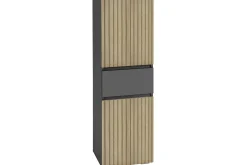 Loft24 Høyskap til bad Baderomsskap Wisla 130x35x38 cm Natur