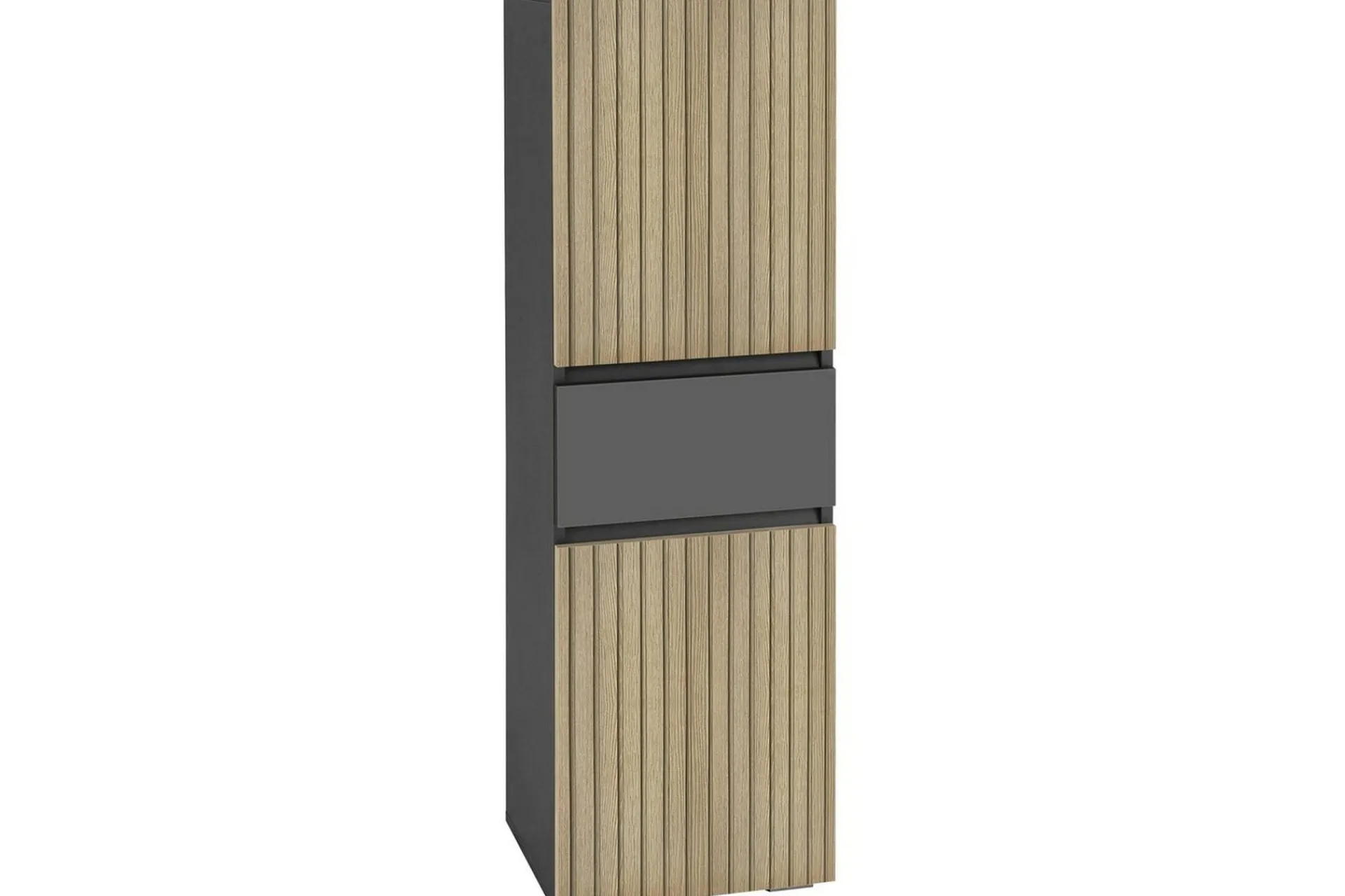Loft24 Høyskap til bad Baderomsskap Wisla 130x35x38 cm Natur