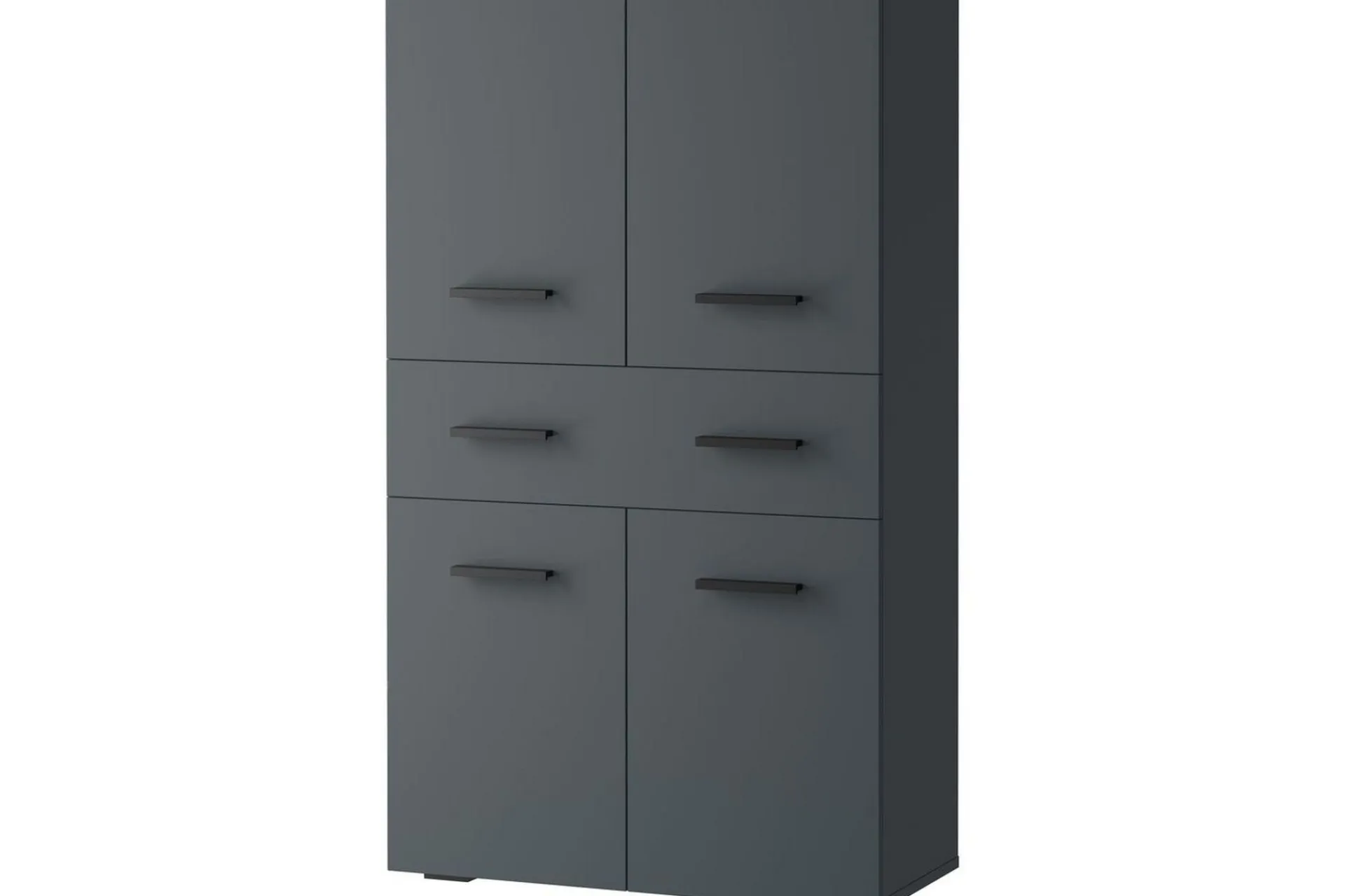 Loft24 Baderom|Baderomsskap-Høyskap til bad Malika høyskap til bad 130x76x35 cm Grå