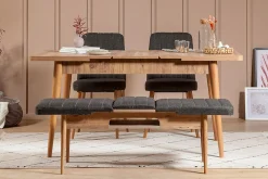 Spisegrupper-Idehult Spisegruppe 4 deler 75 cm Natur,Antracit