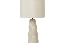 Nattbordslampe|Bordlampe-Incantata Bordlampe 51 cm E27 Beige