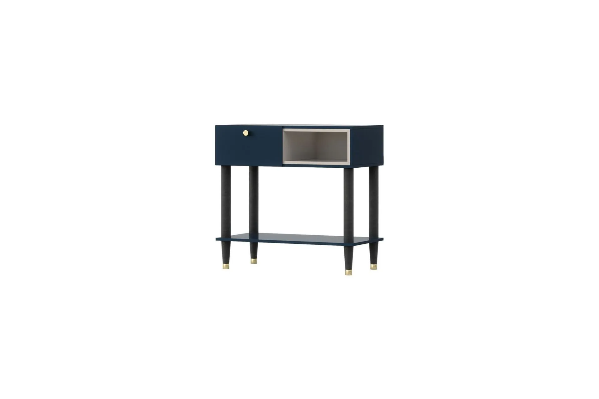 Gangbord|Avlastningsbord-Includo Konsollbord 80 cm Blå