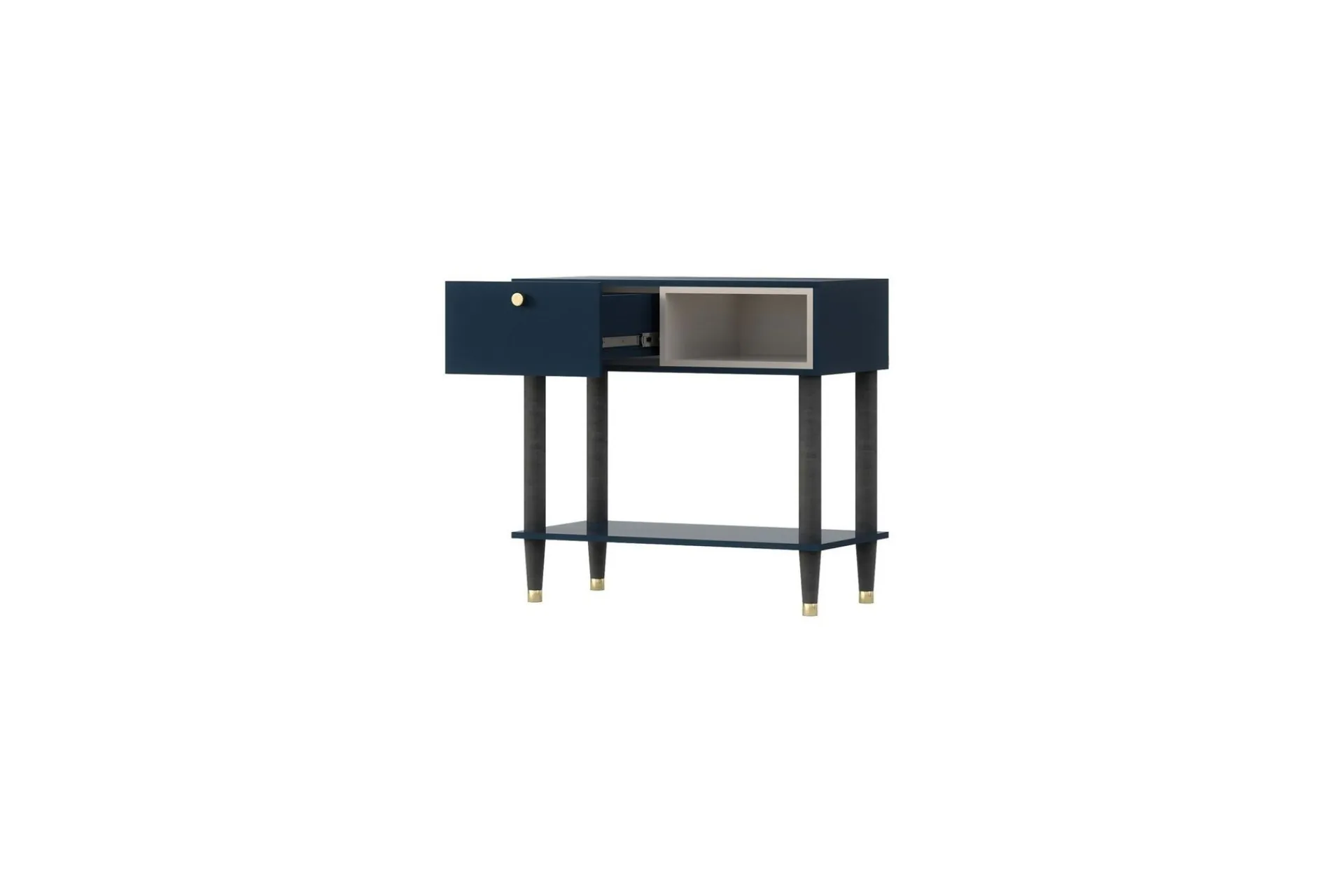 Gangbord|Avlastningsbord-Includo Konsollbord 80 cm Blå