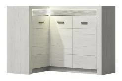 Sideboard & Skjenker-Indianapolis Skjenk 131x42x104 cm Hvit