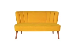 2 Seter Sofa-Indumati Sofa 2-seter Gul