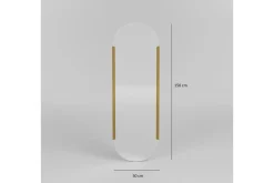 Ingang Speil 50 cm Rektangulær