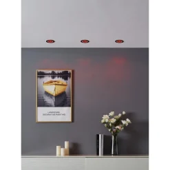 Innfelt lampe Carosso 93 mm