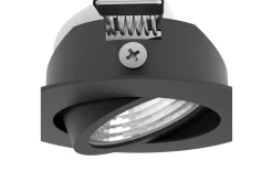 Eglo Spotlights & Downlights-Innfelt Lampe Saliceto 3 stk Ø88 mm 2700K Svart