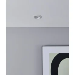 Spotlights & Downlights-Innfelt lampe Favazzina 88 mm sett med 3 Hvit