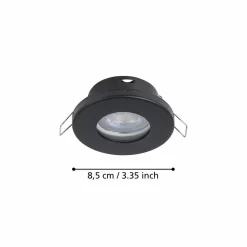 Innfelt lampe Favazzina 85 mm sett med 3