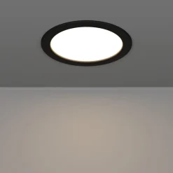 Spotlights & Downlights-Innfelt lampe Fueva Svart