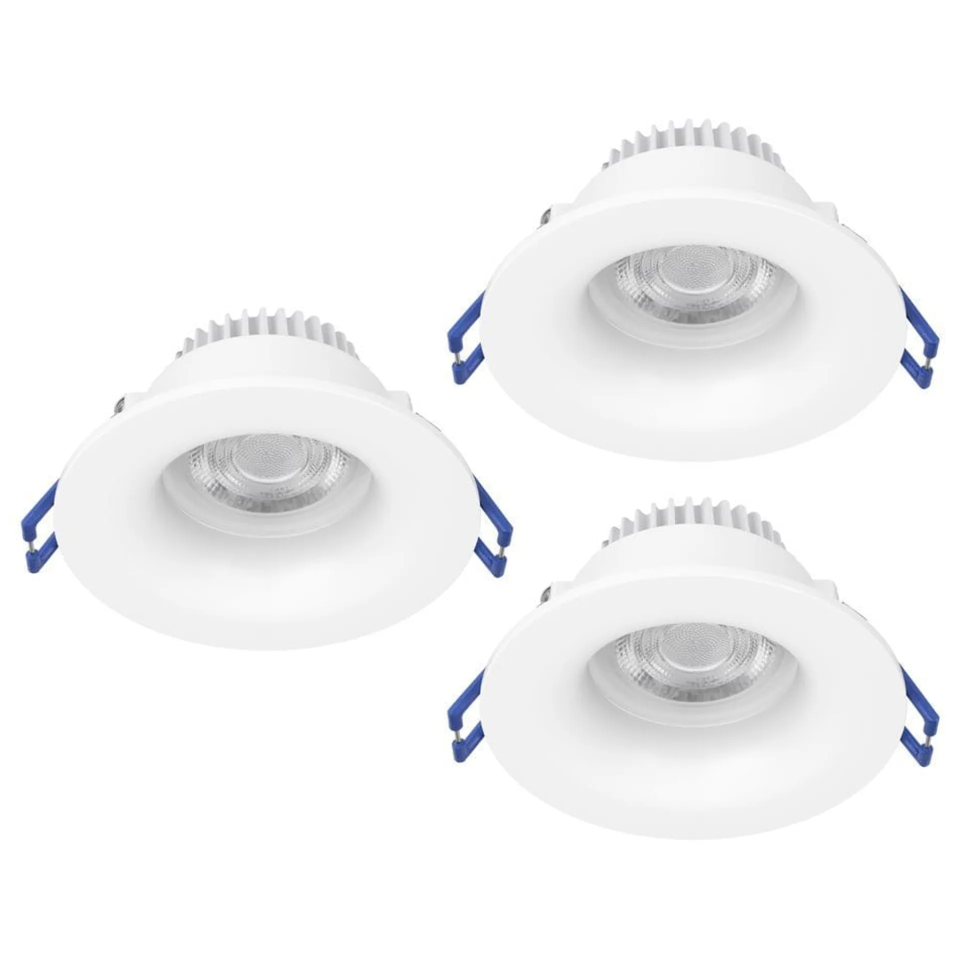 Innfelt lampe Salabate 88 mm Sett med 3