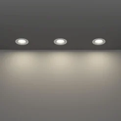 Innfelt lampe Salabate 88 mm Sett med 3
