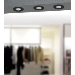 Spotlights & Downlights-Innfelt lampe Saliceto 88 mm 4000K Svart