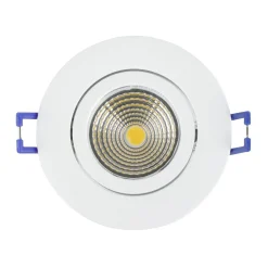 Innfelt lampe Saliceto 3 stk Ø88 mm 2700K