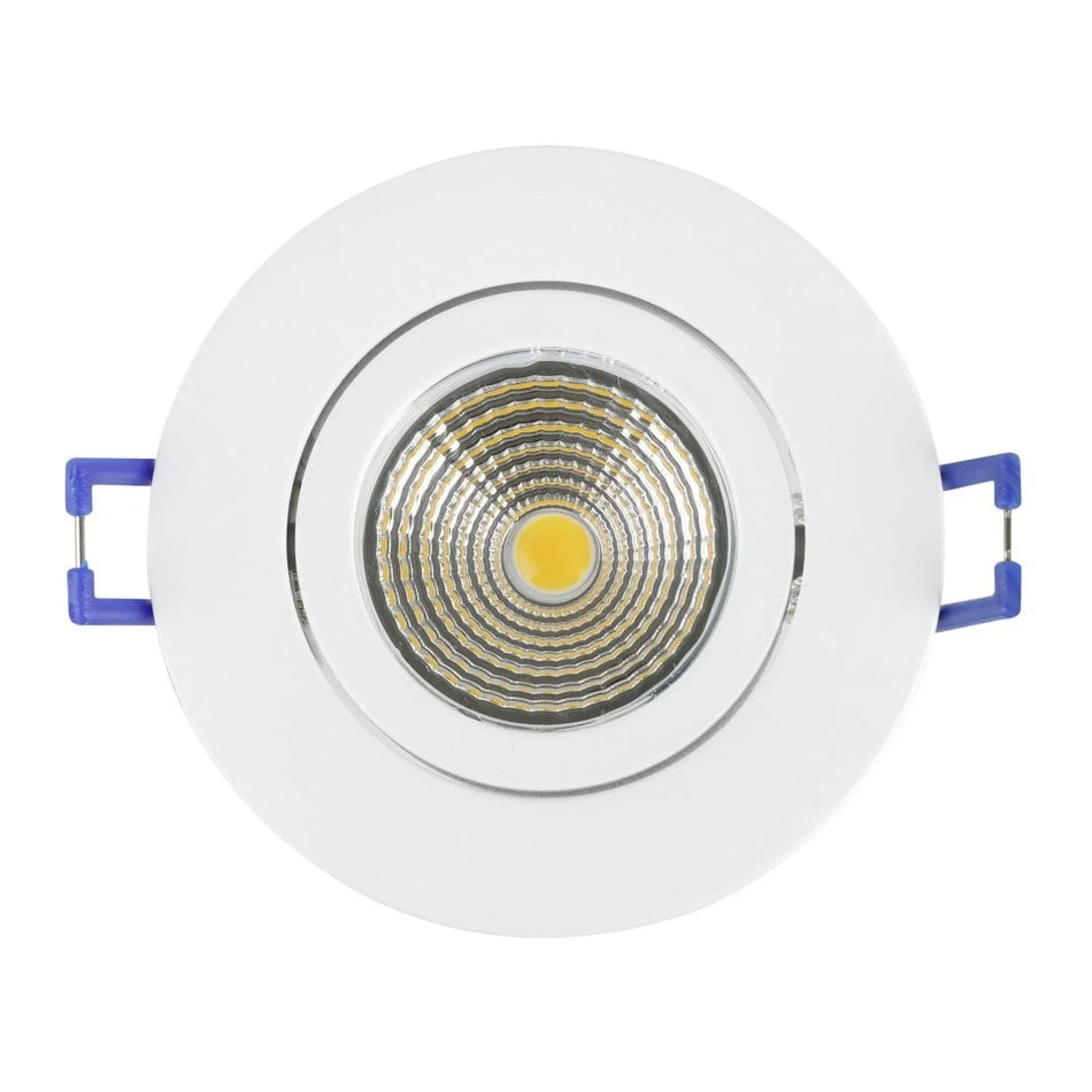 Innfelt lampe Saliceto 3 stk Ø88 mm 2700K