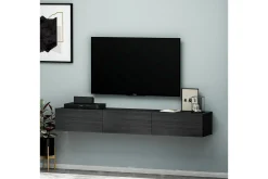 Tv-Benk & Mediabenk-Interlaken TV-benk 180 cm Svart