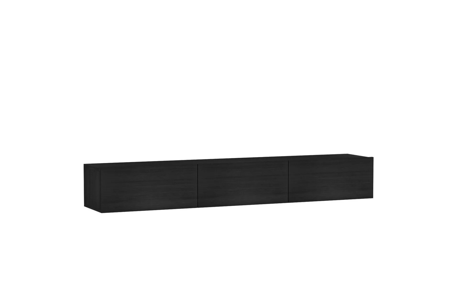 Tv-Benk & Mediabenk-Interlaken TV-benk 180 cm Svart
