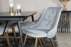 Venture Home Irunea Forlengningsbar Spisegruppe 180cm inkl 6 Valera Lyx S