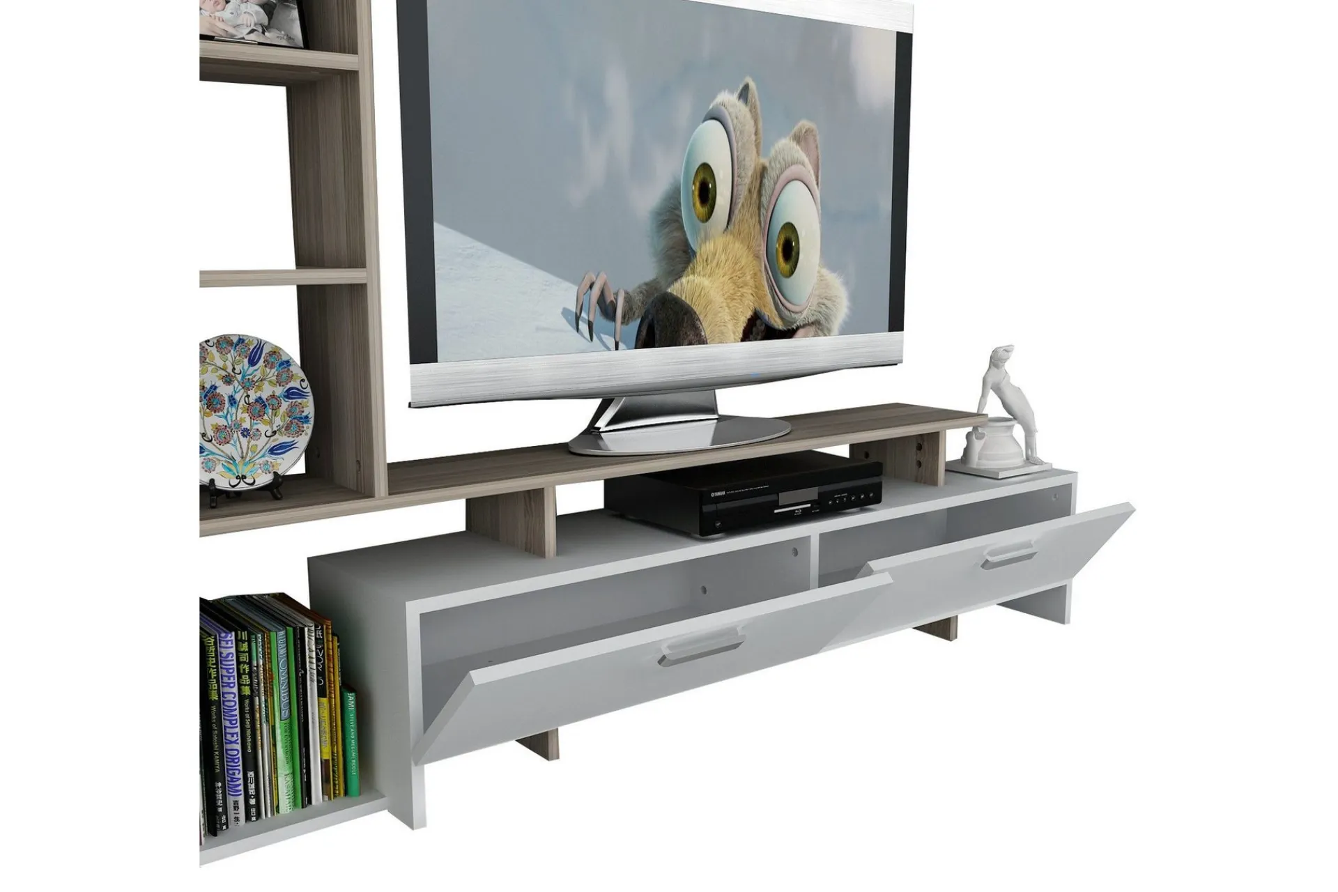 Tv-Møbelsett-Isora TV-benk Hvit